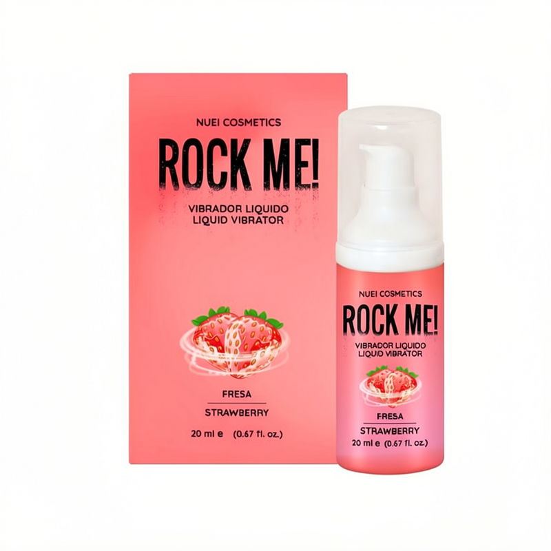 Vibrador Líquido Fresa Rock Me