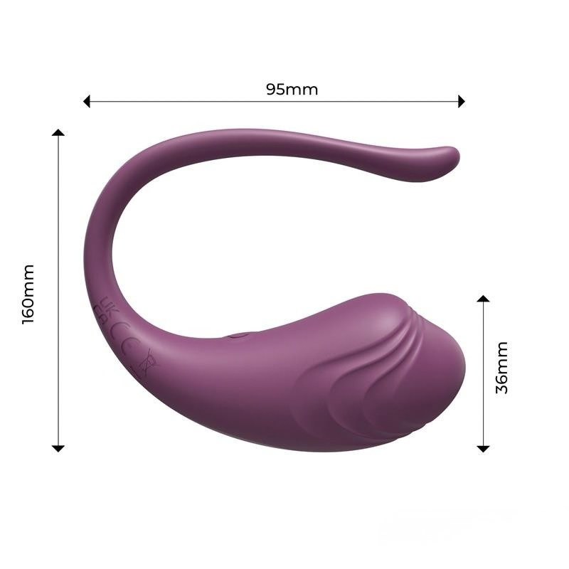 Huevo Vibrador con Mando Luvia