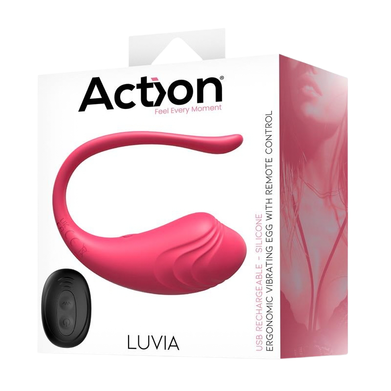 Huevo Vibrador con Mando Luvia