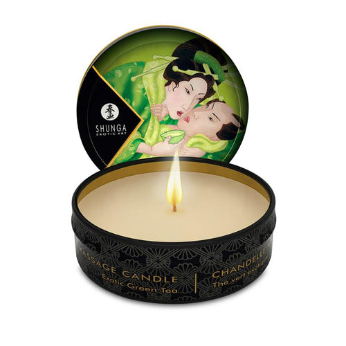 Mini Vela de Masaje Té Verde