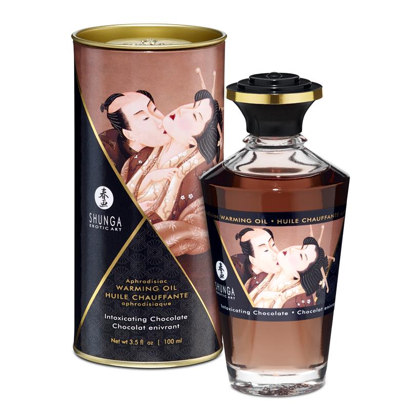 Aceite de Masaje efecto calor Shunga