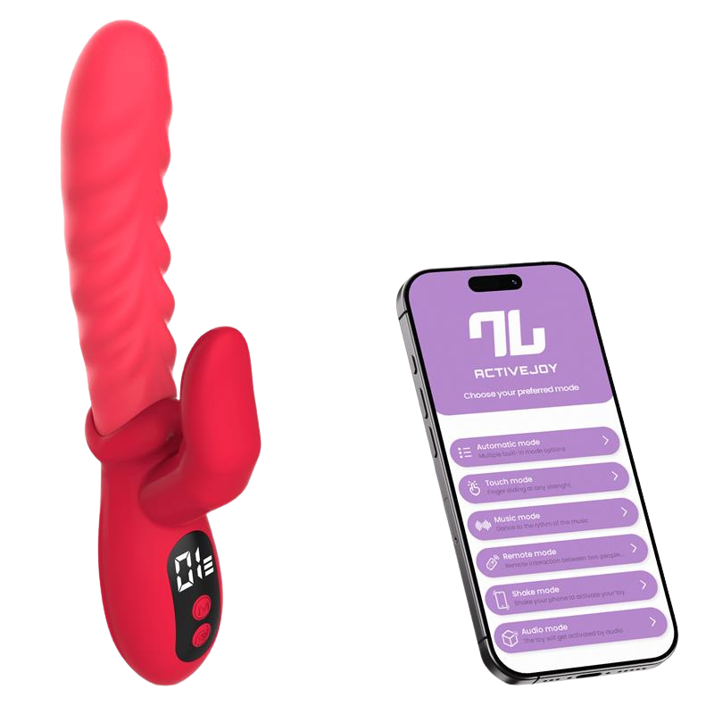 Vibrador con Vaivén y Oleaje Tingly