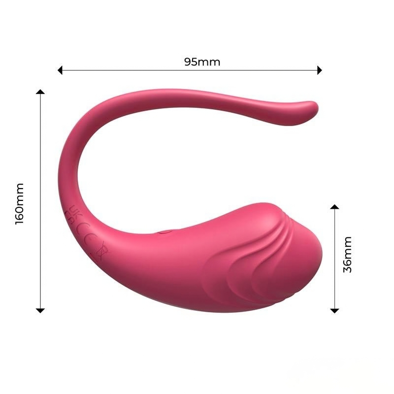 Huevo Vibrador con Mando Luvia