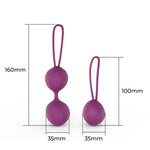 Kelly Bolas Kegel Silicona Pupura