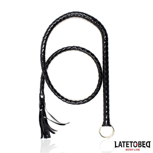 Latigo Negro Brillante 138cm